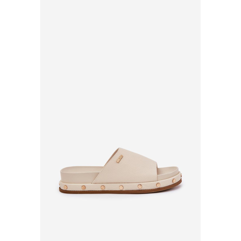 Dámske platformové sandále Big Star NN274A746 Beige - Béžová