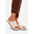 Dámske platformové sandále Big Star NN274A746 Beige - Béžová