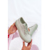 Dámske textilné tenisky Big Star RR274408 zelené - Odtiene zelenej