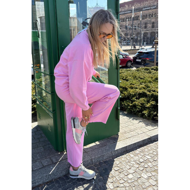 Dámske Semišové Tenisky Big Star RR274243 HI-POLY SYSTEM Šedo-Ružové - Odtiene ružovej || Odtiene sivej a striebornej