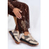 Zamatové Dámske Sneakers Na Platforme Panther Vinceza 66793 Béžové - Béžová