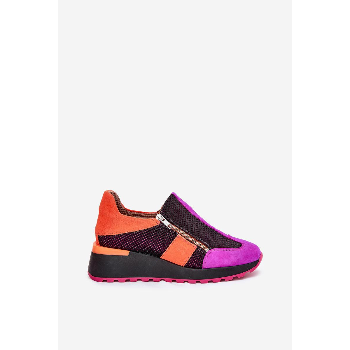 Kožené Sneakersy na Klíne Maciejka Čierne 06853-15