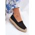 Dámske Platformové Espadrilky Vinceza 17392 Čierne - Čierna