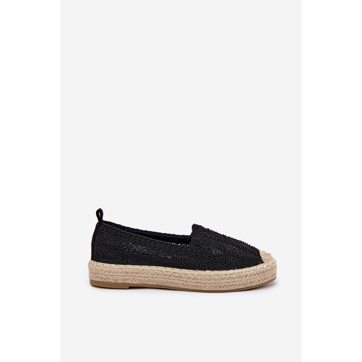 Dámske Platformové Espadrilky Vinceza 17392 Čierne - Čierna