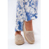 Dámske Espadrilky na Platforme Béžové Vinceza 17392 - Béžová
