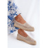 Dámske Espadrilky na Platforme Béžové Vinceza 17392 - Béžová