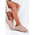 Dámske Tenisky Z Eko Kože Big Star RR274259 Béžové - Béžová