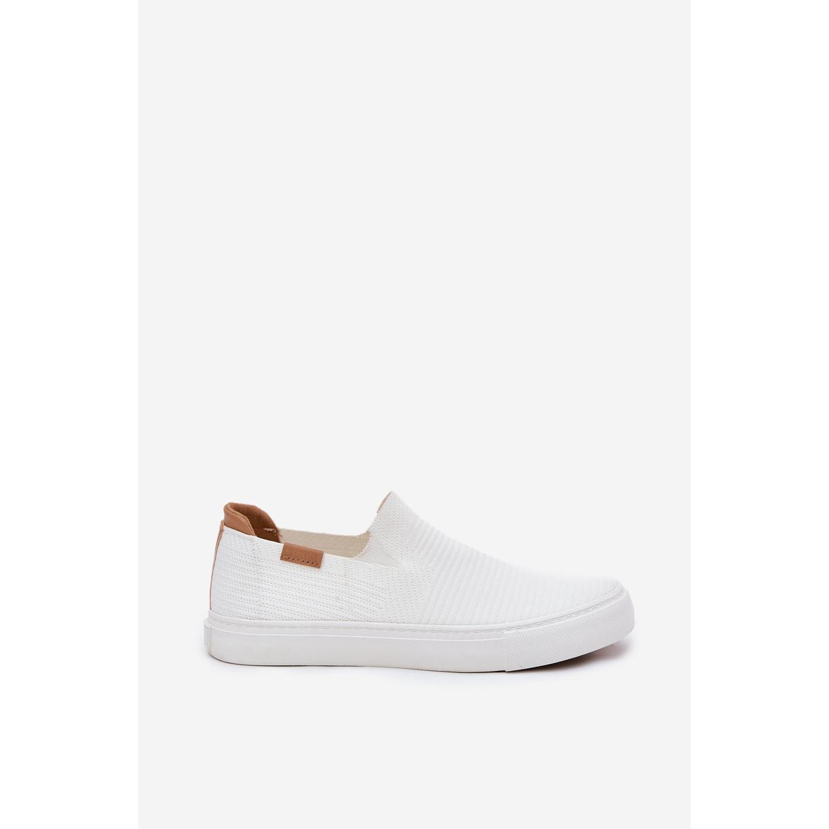 Dámske Slip-On Tenisky Big Star RR274717 Bielé - Biela