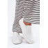Dámske Slip-On Tenisky Big Star RR274717 Bielé - Biela
