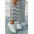 Dámske Slip-On Tenisky Big Star RR274717 Bielé - Biela
