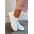 Dámske Slip-On Tenisky Big Star RR274717 Bielé - Biela