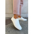 Dámske Slip-On Tenisky Big Star RR274717 Bielé - Biela