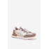 Kožené Polobotky Sneakers Dámske Artiker 56C1738 Béžovo-Zlaté - Zlatá || Béžová