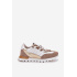 Kožené Polobotky Sneakers Dámske Artiker 56C1738 Béžovo-Zlaté - Zlatá || Béžová