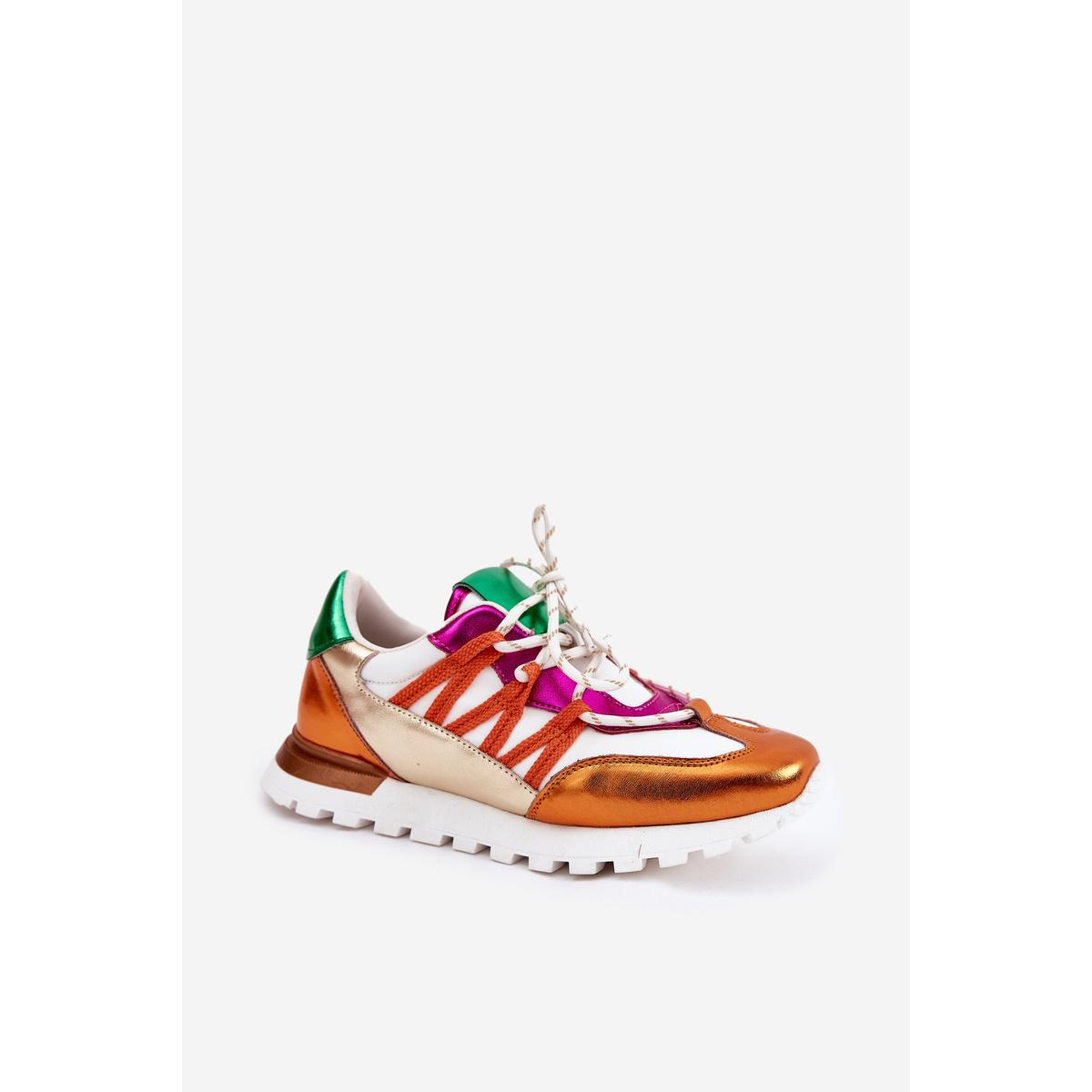 Kožené Polobotky Tenisky Dámske Artiker 56C1737 Mmulticolor - Viacfarebné