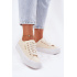 Dámske Tenisky S Čipkou Lee Cooper LCW-25-31-3440L Béžové - Béžová