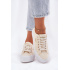 Dámske Tenisky S Čipkou Lee Cooper LCW-25-31-3440L Béžové - Béžová