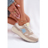 Dámske Sneakers Na Platforme Béžové Tenanela