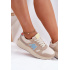 Dámske Sneakers Na Platforme Béžové Tenanela