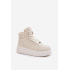 Vysoké Dámske Sneakers Na Platforme Béžové Tillive - Béžová