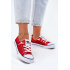 Dámske Textilné Tenisky Lee Cooper LCW-25-02-3298L Červené - Odtiene červenej