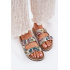 Vzory dámske papuče na korkovej platforme s prackami Lee Cooper LCW-25-35-3483L Viacfarebné - Viacfarebné