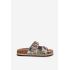 Vzory dámske papuče na korkovej platforme s prackami Lee Cooper LCW-25-35-3483L Viacfarebné - Viacfarebné