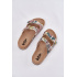 Vzory dámske papuče na korkovej platforme s prackami Lee Cooper LCW-25-35-3483L Viacfarebné - Viacfarebné