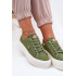 Dámske Tenisky Na Platforme Lee Cooper LCW-25-31-3449L Zelené - Odtiene zelenej