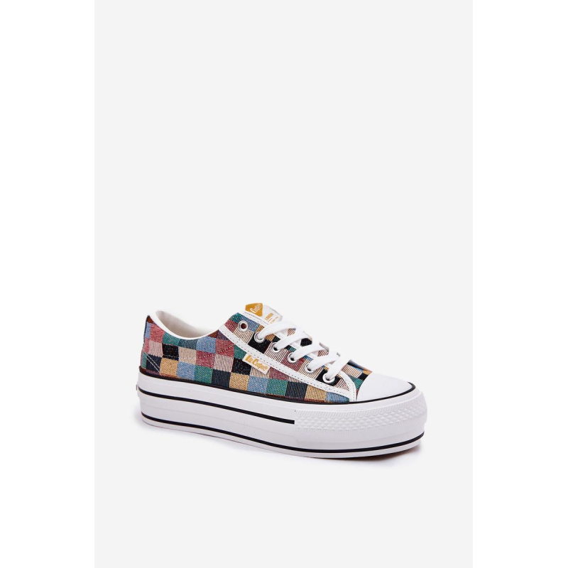 Vzorkované Dámske Tenisky Na Platforme Lee Cooper LCW-25-31-3441L Viacfarebné