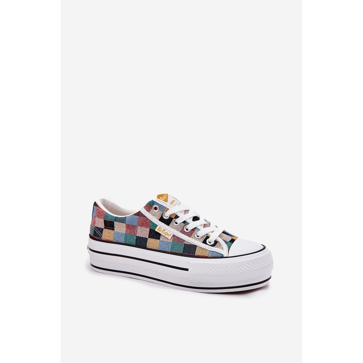 Vzorkované Dámske Tenisky Na Platforme Lee Cooper LCW-25-31-3441L Viacfarebné