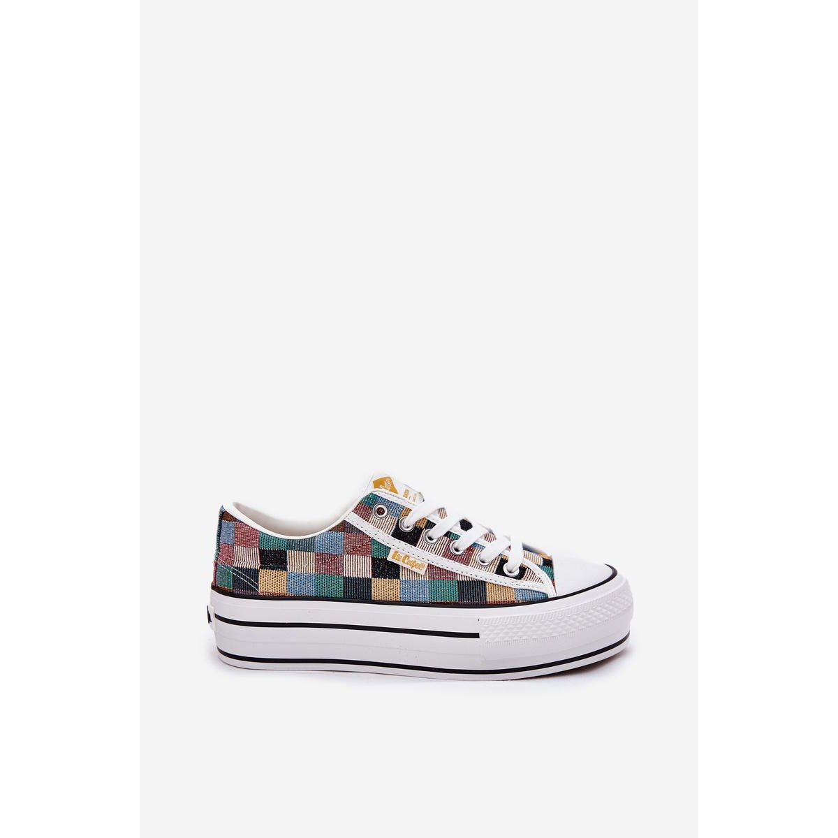 Vzorkované Dámske Tenisky Na Platforme Lee Cooper LCW-25-31-3441L Viacfarebné