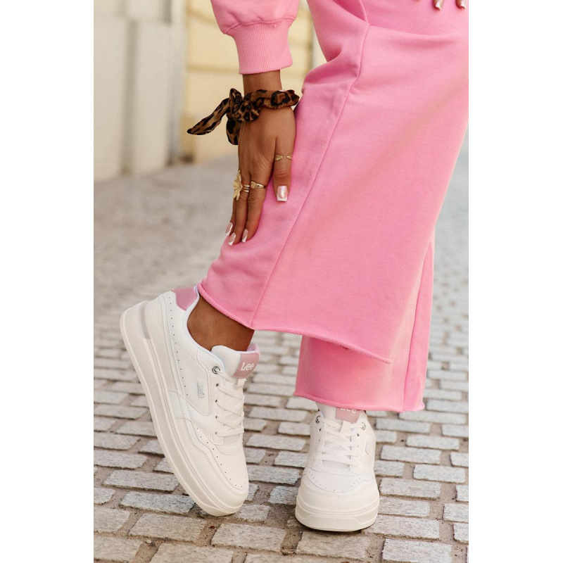 Dámske Tenisky Na Platforme LEE EMMA WOMEN LOW 50251014.00L Biele - Biela