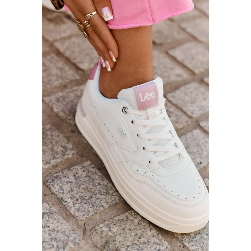 Dámske Tenisky Na Platforme LEE EMMA WOMEN LOW 50251014.00L Biele - Biela