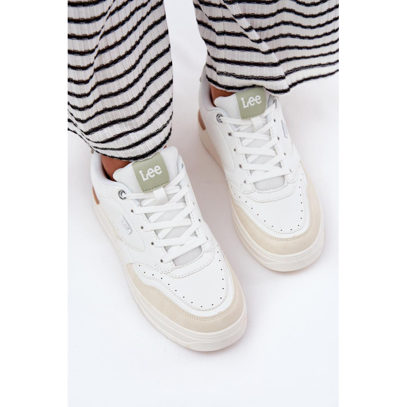 Dámske Tenisky Na Platforme LEE EMMA WOMEN LOW 50251014.04L Béžové - Béžová
