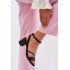 Dámske Sandále Na Opätku S Cirkóniami 20268 Čierne Vinceza - Čierna