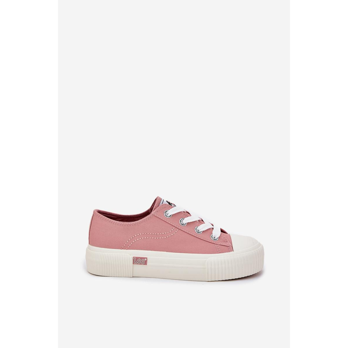 Dámske Tenisky Na Platforme Ružové LEE ISLA C WOMEN LOW 50251001 - Odtiene ružovej