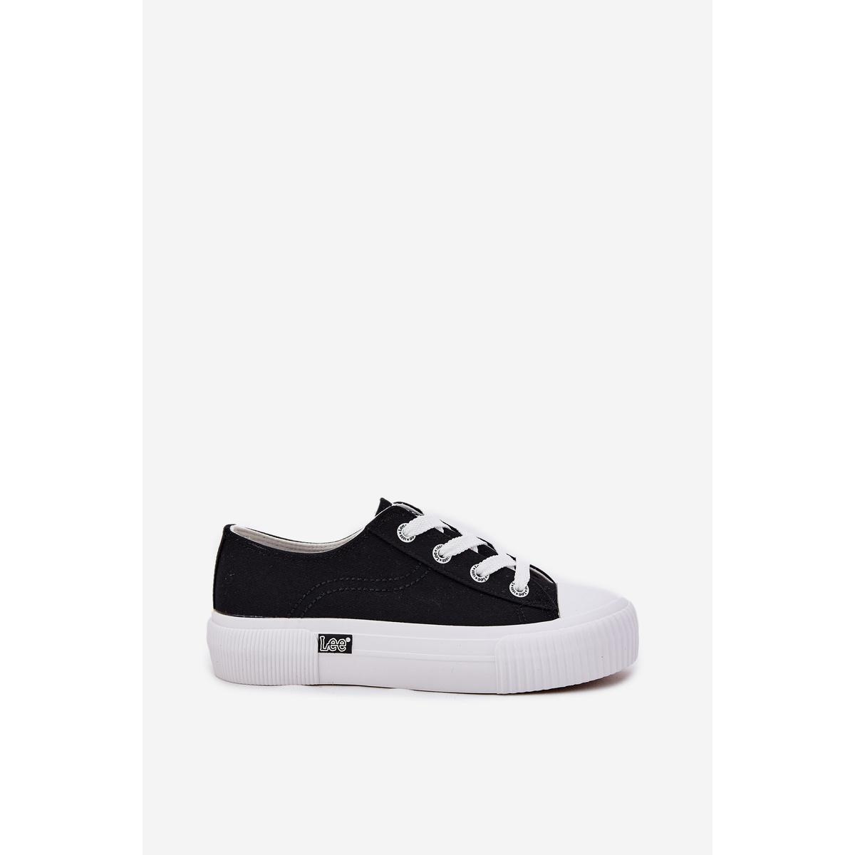 Dámske Tenisky Na Platforme Čierne LEE ISLA C WOMEN LOW 50251001 - Čierna