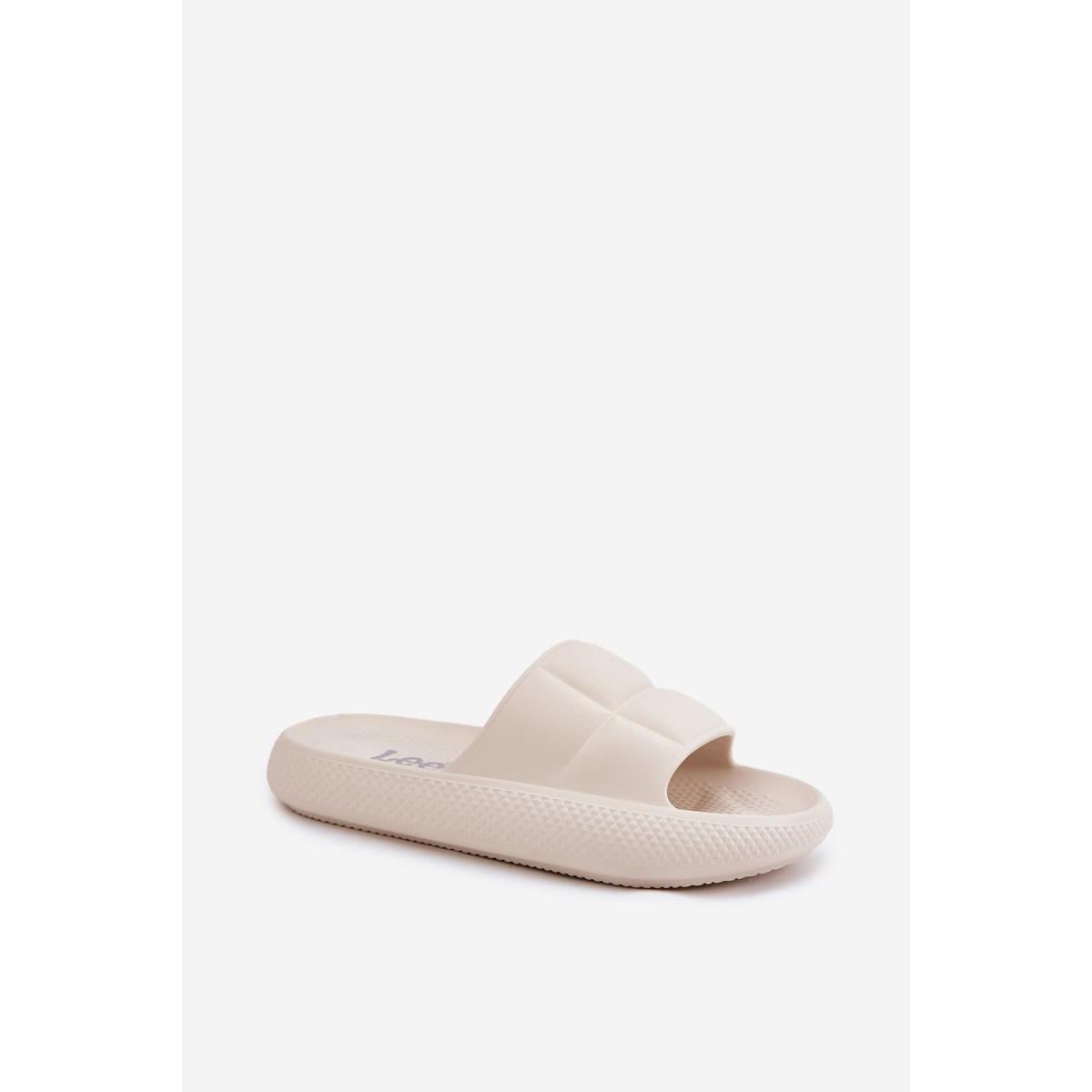 Pěnové Dámske Papuče LEE MAYA SLIDER WOMEN LOW 50251016 Béžové - Béžová
