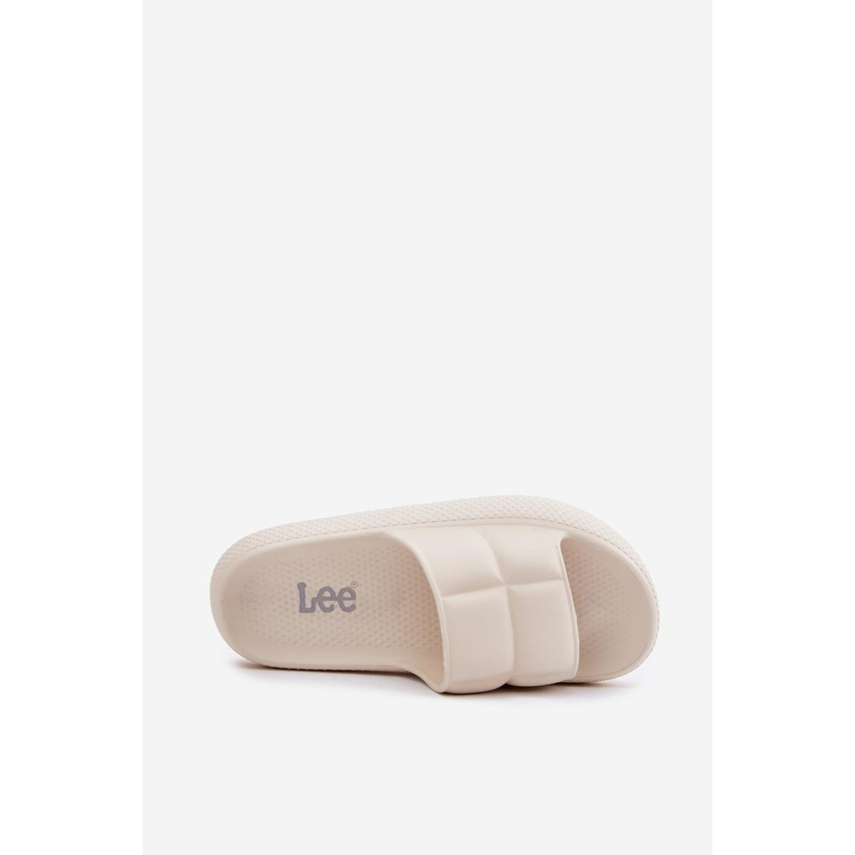 Pěnové Dámske Papuče LEE MAYA SLIDER WOMEN LOW 50251016 Béžové - Béžová