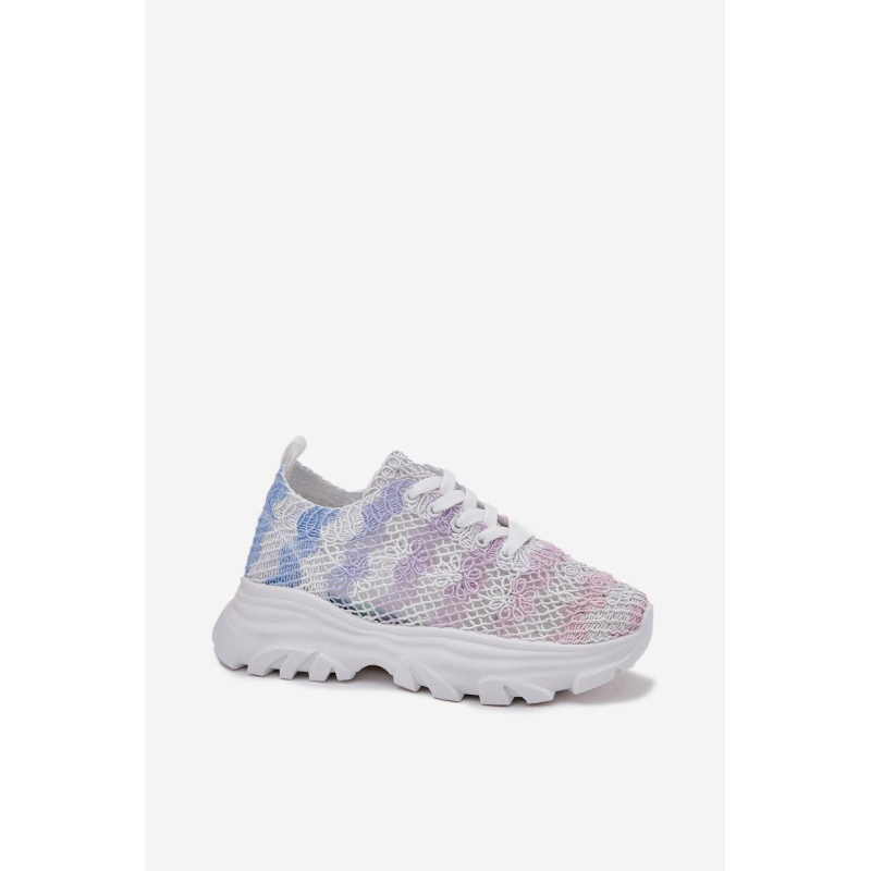 Dámske Tenisky S Háčkovaným Svrškom Multicolor Jelhiris - Viacfarebné