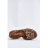 Zazoo 40327 Kožené Nazúvacie Sandále Leopard - Odtiene hnedej a béžovej