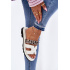 Dámske Kožené Sandále S Velcro Leopard Vinceza 66769 Svetlo Béžové - Béžová