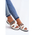 Dámske Kožené Sandále S Velcro Leopard Vinceza 66769 Svetlo Béžové - Béžová