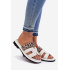 Dámske Kožené Sandále S Velcro Leopard Vinceza 66769 Svetlo Béžové - Béžová