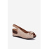 Dámske Ľahké Sandále Na Klíne Comfort Shoes Béžovo-Zlaté Efravia - Zlatá