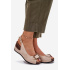 Dámske Ľahké Sandále Na Klíne Comfort Shoes Béžovo-Zlaté Efravia - Zlatá