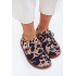 Semišové Polobotky Barefoot Dámske S Prackou Patches Zazoo N1261 Hnedo-Bežové - Odtiene hnedej a béžovej