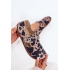 Semišové Polobotky Barefoot Dámske S Prackou Patches Zazoo N1261 Hnedo-Bežové - Odtiene hnedej a béžovej
