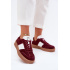 Semišové Sneakersy Dámske Daniel Lopez SS2D4023 Bordová - Odtiene červenej